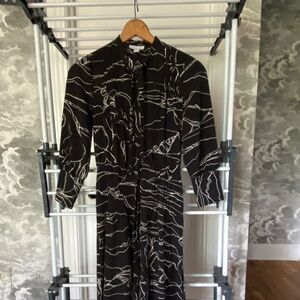 Black and white dress